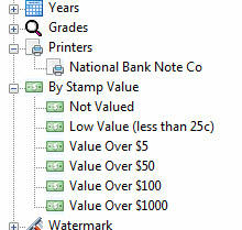 StampManage View by Printer